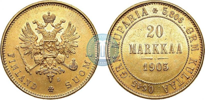 Фото 20 марок 1903 года L 