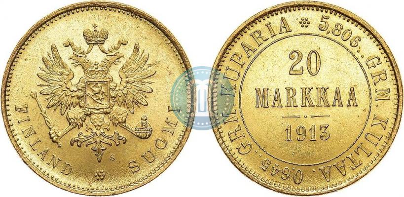 Фото 20 марок 1913 года S 