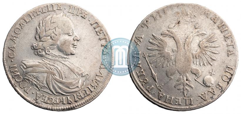 Picture 1 rouble 1718 year OK-L 