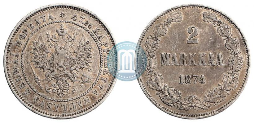 Фото 2 марки 1874 года S 