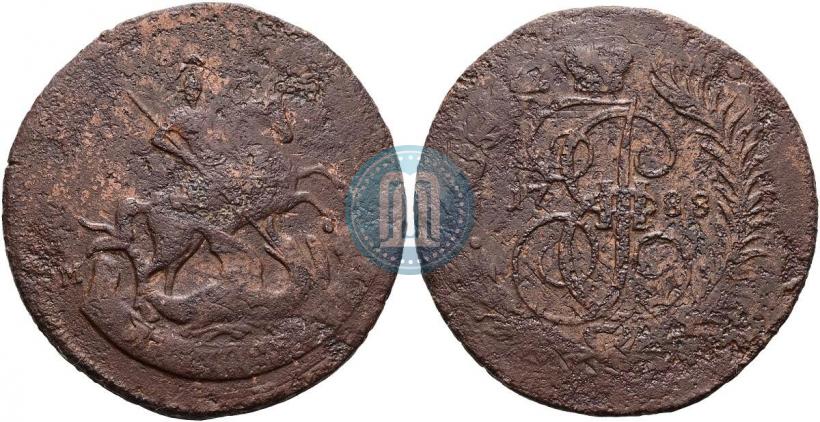 Picture 5 kopecks 1788 year ЕМ 