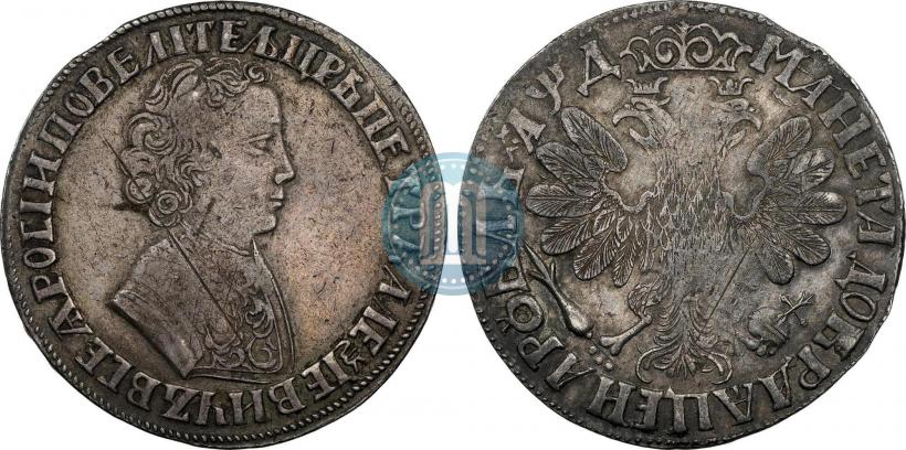Picture 1 rouble 1704 year  