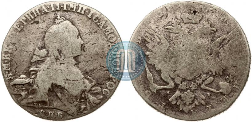 Picture 1 rouble 1763 year СПБ-НК 
