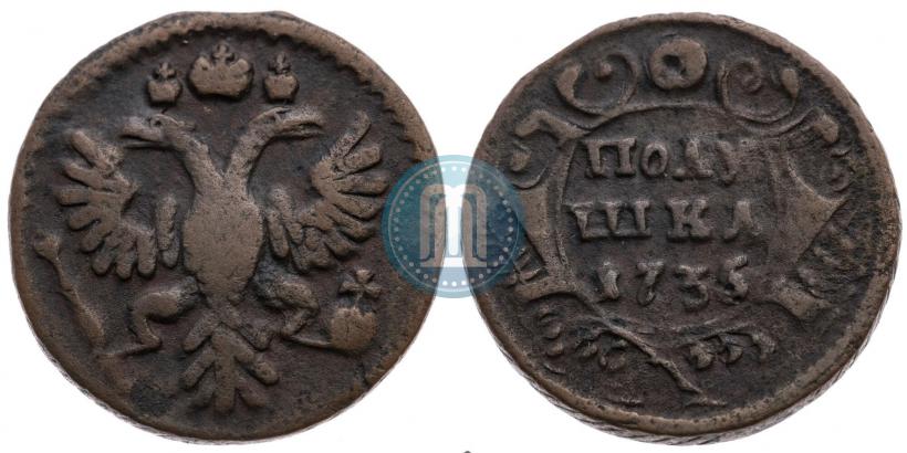 Picture Polushka 1735 year  