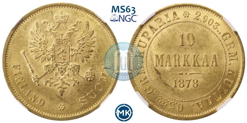 Фото 10 марок 1878 года S 