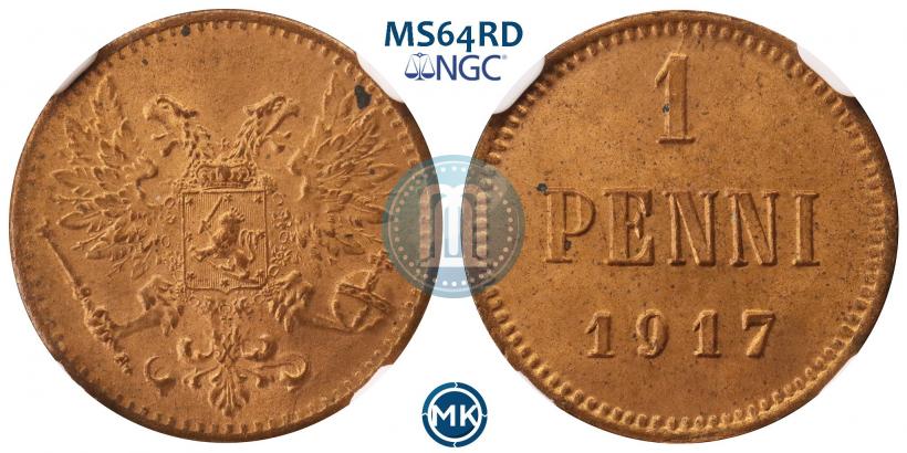 Picture 1 penni 1917 year  