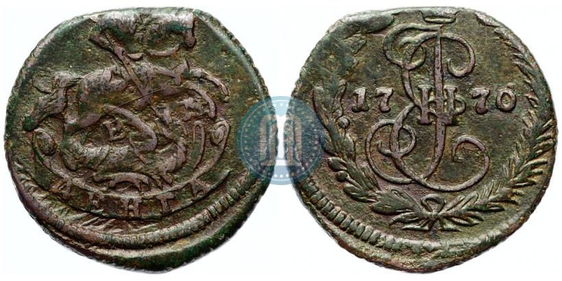 Фото Денга 1770 года ЕМ 
