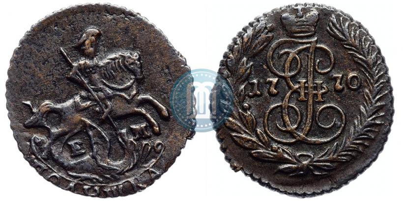 Фото Полушка 1770 года ЕМ 