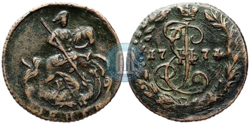Фото Денга 1774 года ЕМ 