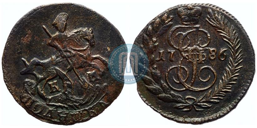 Picture Polushka 1786 year КМ 