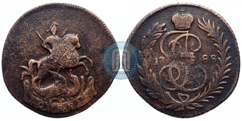 Picture 1 kopeck 1788 year  