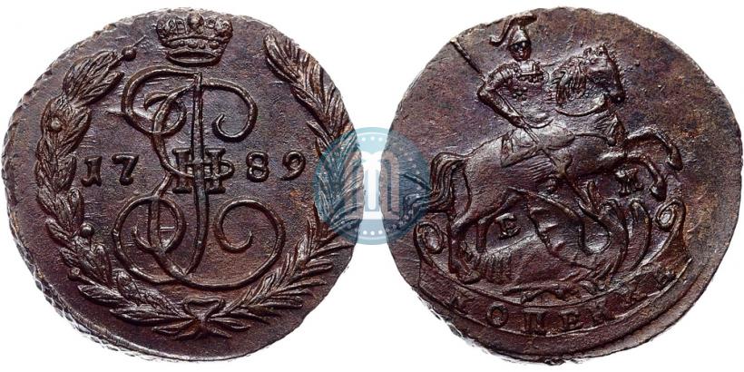 Фото 1 копейка 1789 года ЕМ 