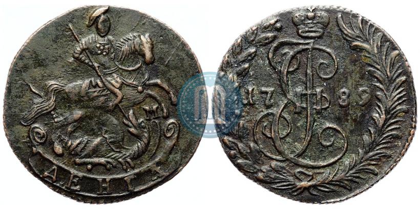 Фото Денга 1789 года КМ 