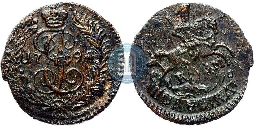 Picture Polushka 1794 year КМ 