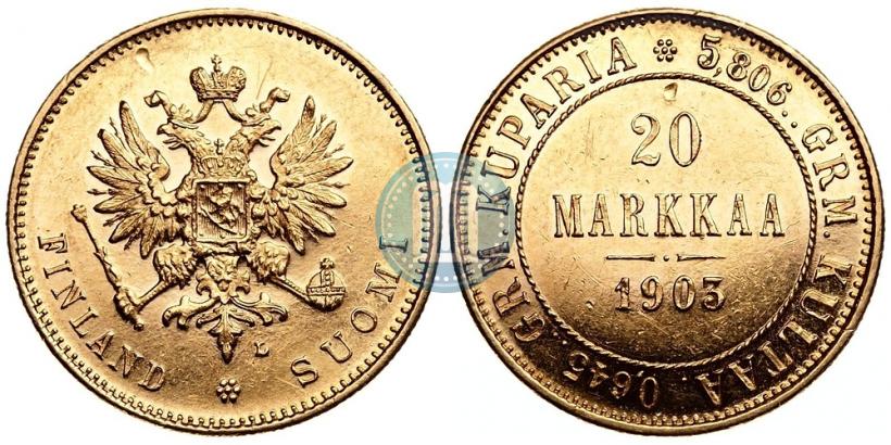 Фото 20 марок 1903 года L 