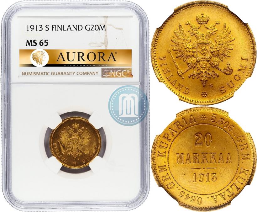 Picture 20 markkaa 1913 year S 