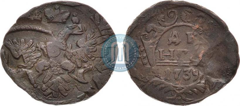 Фото Денга 1739 года  