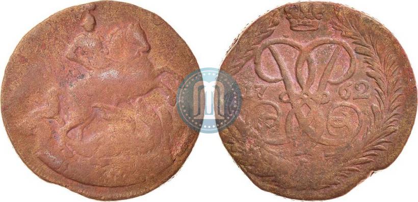Фото 2 копейки 1762 года  