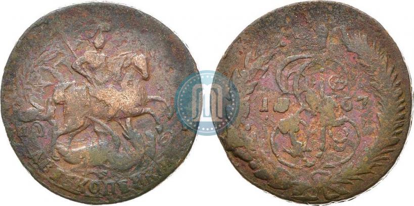 Фото 2 копейки 1767 года СПМ 