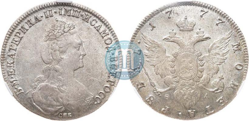 Picture 1 rouble 1777 year СПБ-ФЛ 