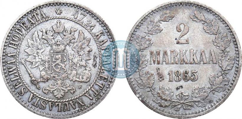 Фото 2 марки 1865 года S 