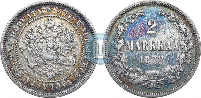 Фото 2 марки 1872 года S 