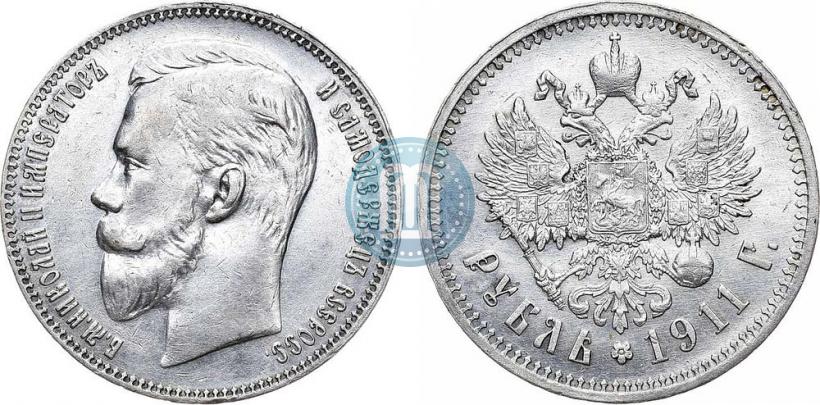 Picture 1 rouble 1911 year (ЭБ) 