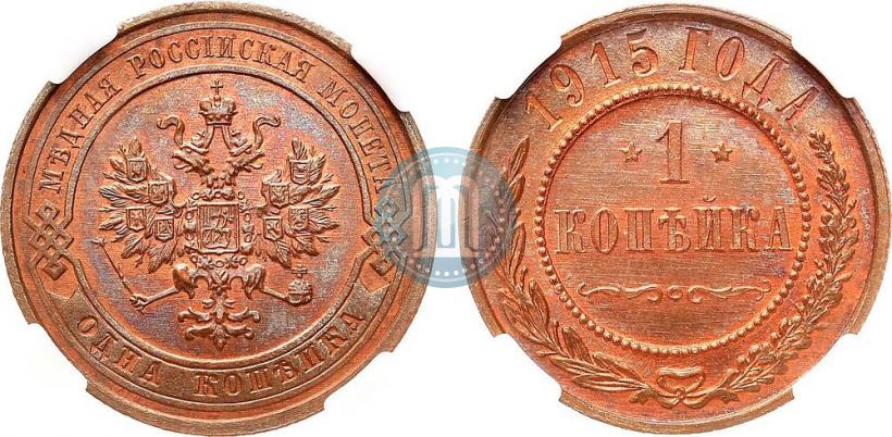 Фото 1 копейка 1915 года  
