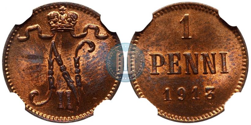 Picture 1 penni 1913 year  