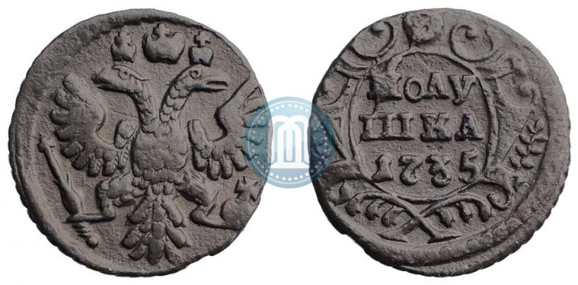 Picture Polushka 1735 year  