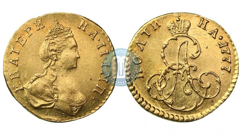 Фото Полтина 1777 года  