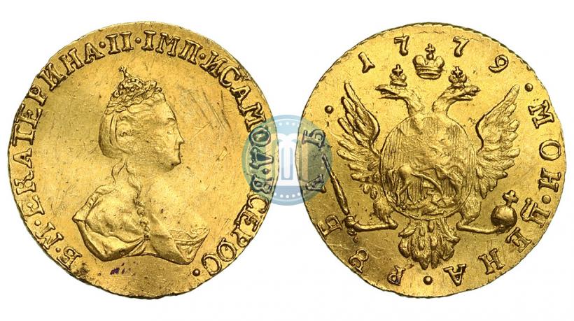 Фото 1 рубль 1779 года  