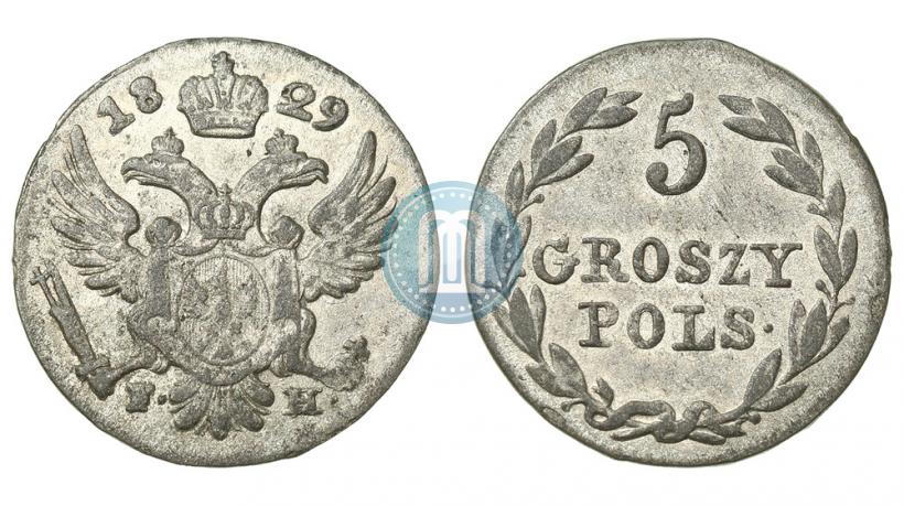 Picture 5 groszy 1829 year FH 