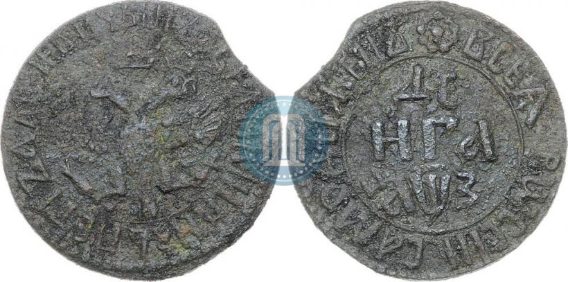 Фото Денга 1707 года  