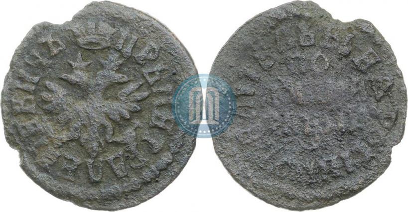 Фото Полушка 1718 года  