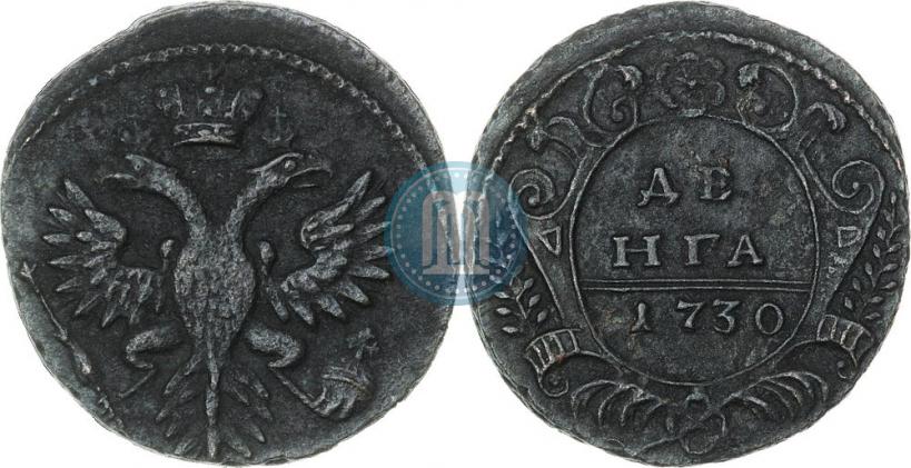 Фото Денга 1730 года  