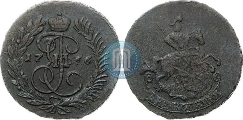 Picture 2 kopecks 1766 year ММ 