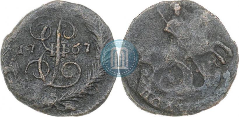 Фото Полушка 1767 года ЕМ 
