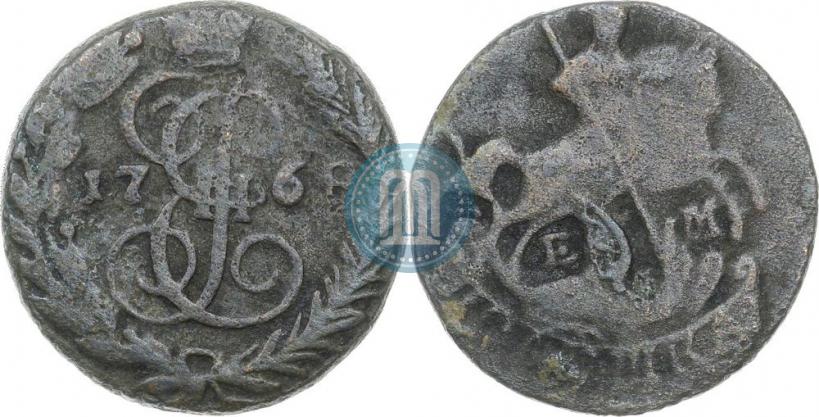 Фото Полушка 1768 года ЕМ 