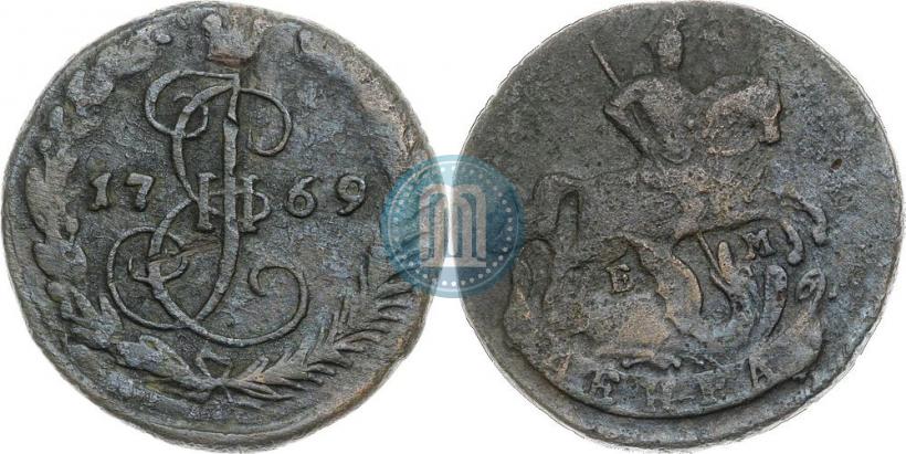 Фото Денга 1769 года ЕМ 