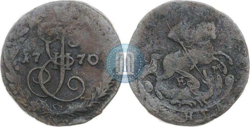 Фото Денга 1770 года ЕМ 