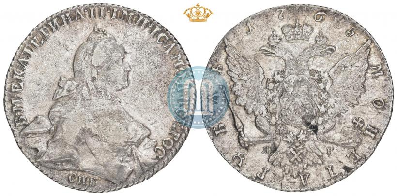 Фото 1 рубль 1765 года СПБ-ЯI 