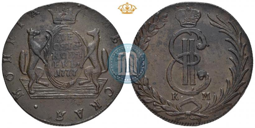Picture 10 kopecks 1777 year КМ 