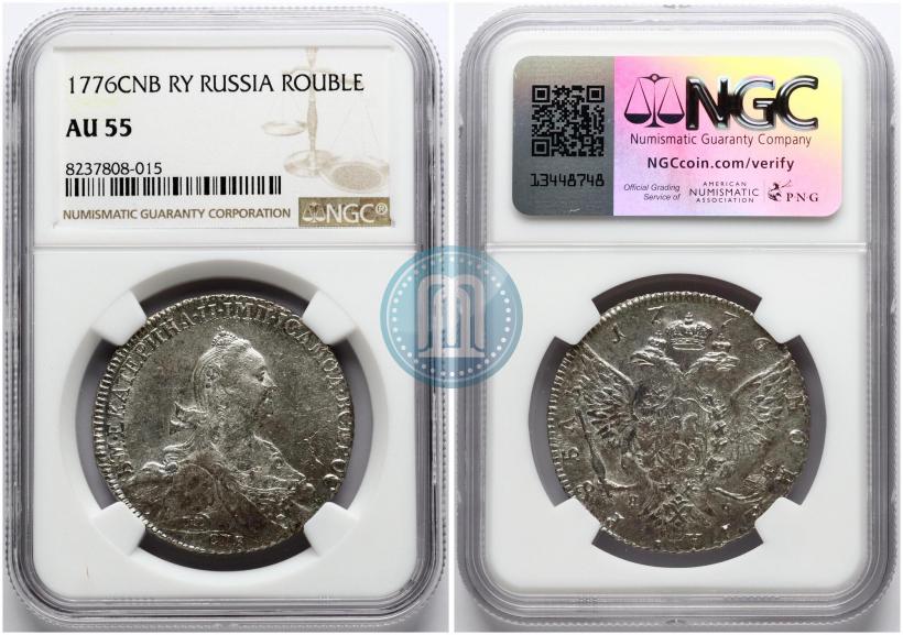 Picture 1 rouble 1776 year СПБ-ЯЧ 