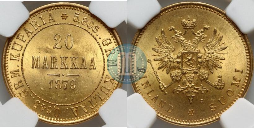 Фото 20 марок 1879 года S 