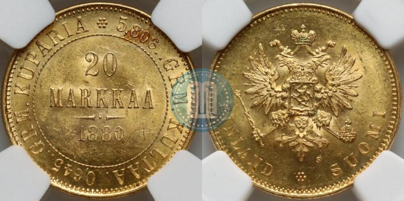 Фото 20 марок 1880 года S 