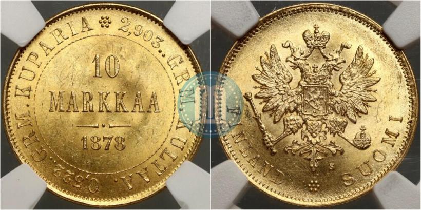 Фото 10 марок 1878 года S 