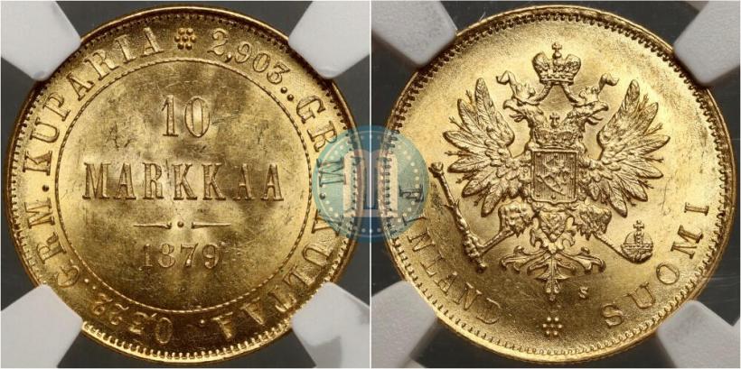 Фото 10 марок 1879 года S 