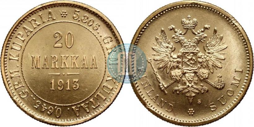 Фото 20 марок 1913 года S 