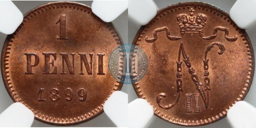 Picture 1 penni 1899 year  